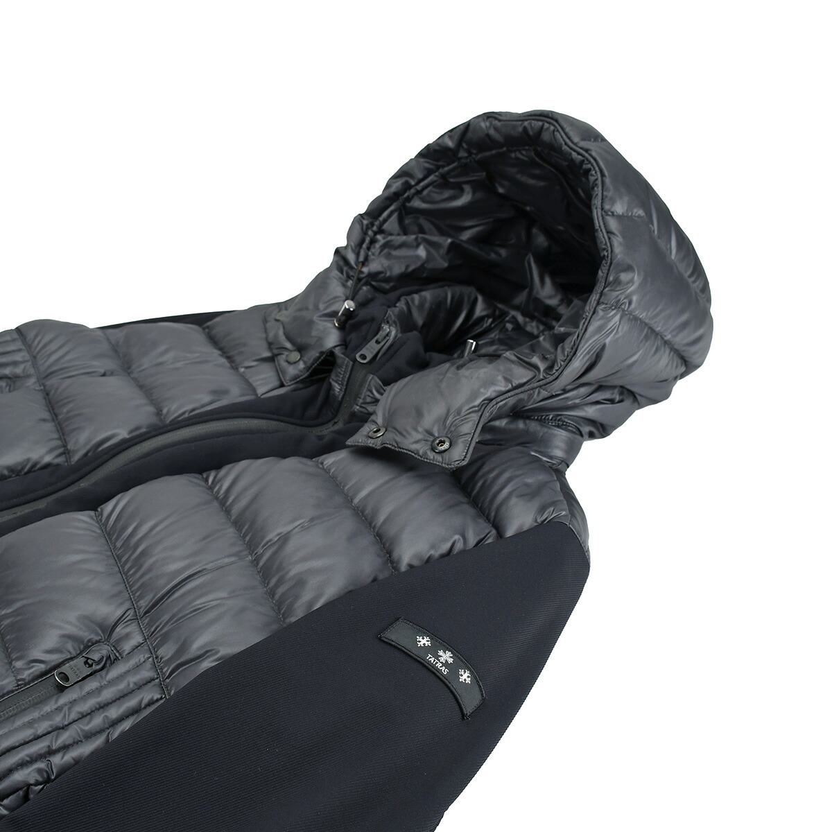 楽天市場】タトラス TATRAS ダウンジャケット SABBIA ロゴパッチ