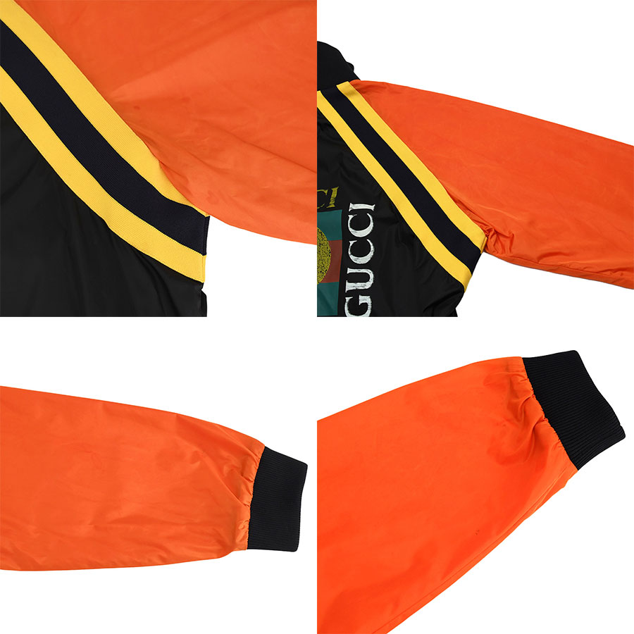 楽天市場】グッチ GUCCI ヴィンテージロゴ ナイロンジャケット 500958