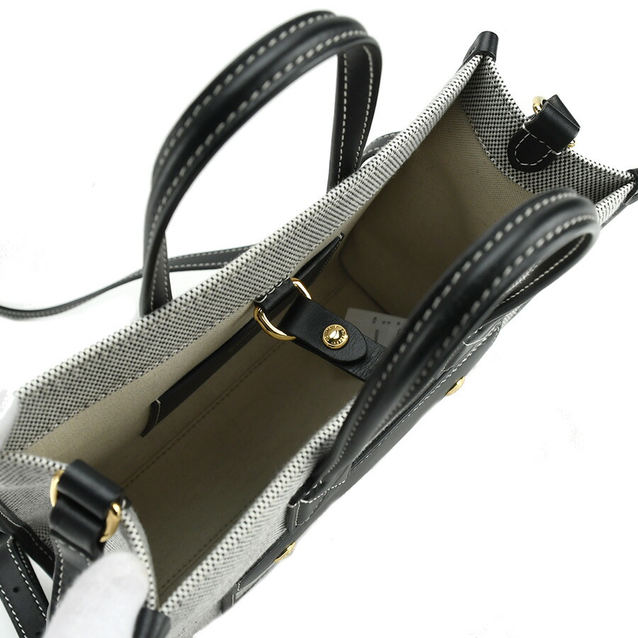 楽天市場】バーバリー BURBERRY ミニ ツートン キャンバス レザー ミ二