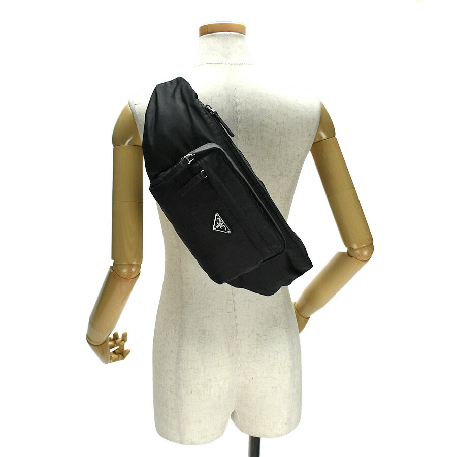 楽天市場】プラダ PRADA ボディバッグ ウエストバッグ 2VL005 テスート