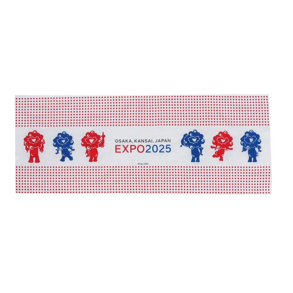 楽天市場】手ぬぐい ミャクミャク 豆絞り EXPO2025 2025大阪・関西万博