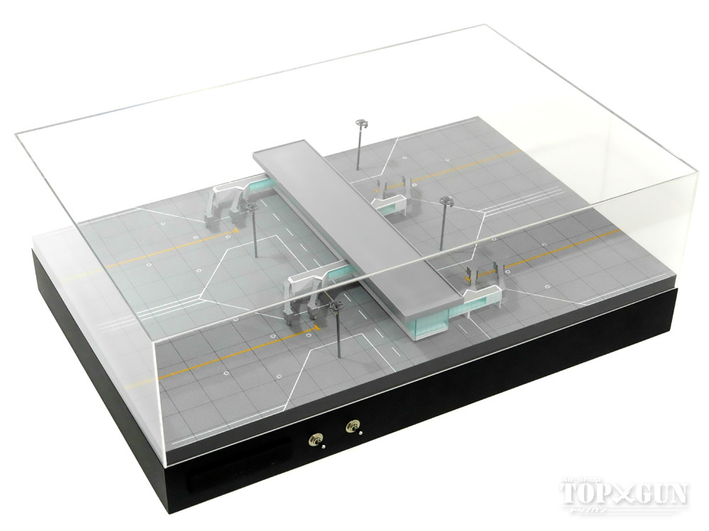 デルタグルーヴ/Delta Groove 滑走路 成田空港 ジオラマ 1/200 デルタ