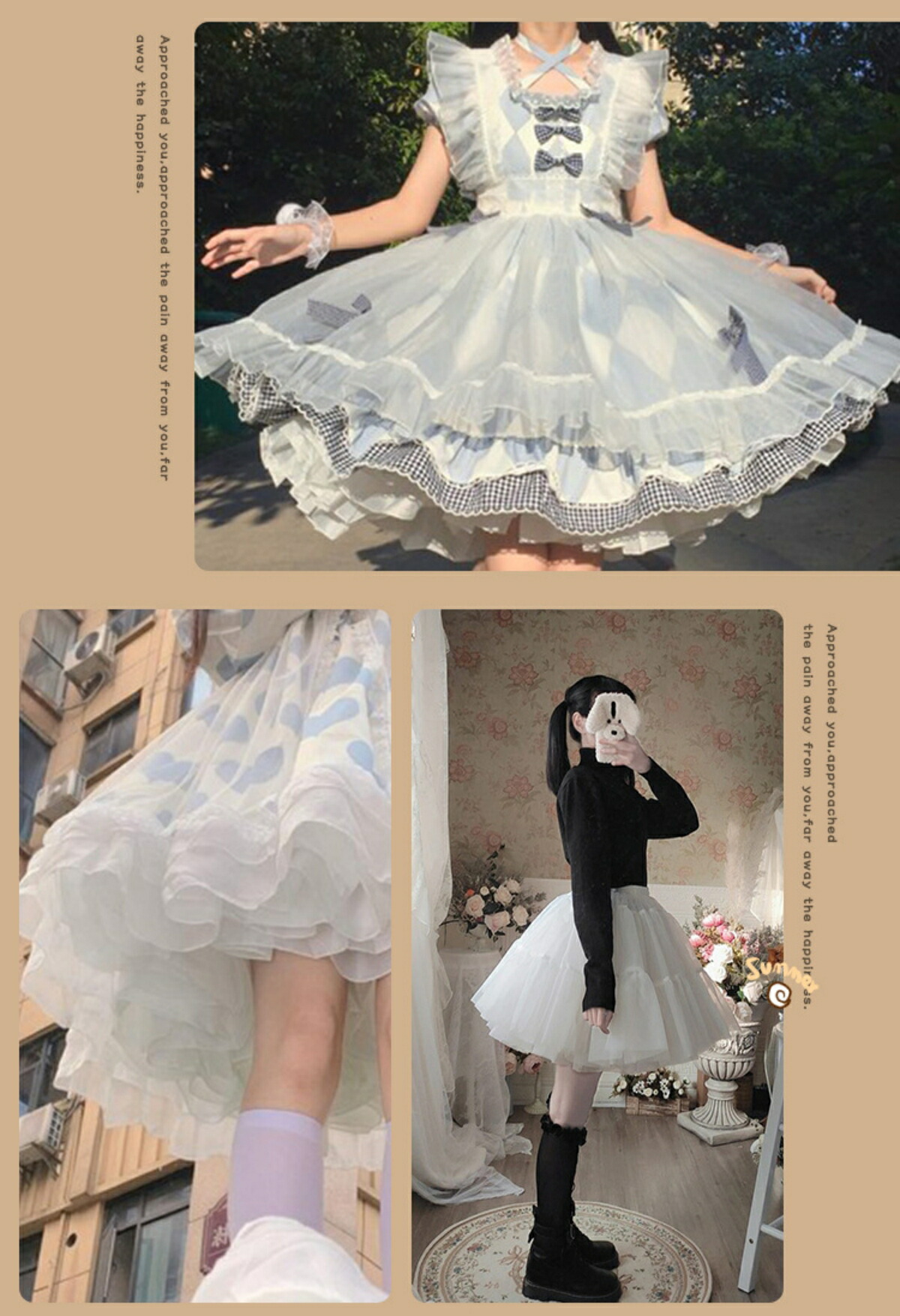 楽天市場】【楽天1位入賞】パニエ ボリューム ワイヤー無し 着丈30 45