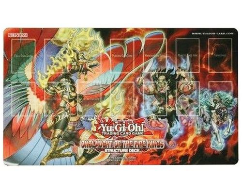楽天市場】遊戯王 遊戯王 英語版 公式プレイマット 炎王の急襲 【中古