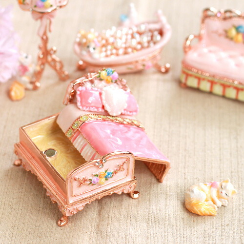 楽天市場】【正規品】 ジュエリーボックス ミニチュアベッド
