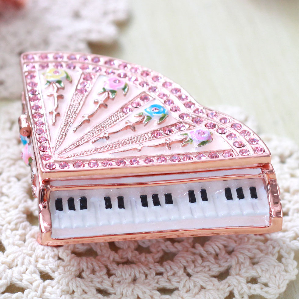 楽天市場】【正規品】 ジュエリーボックス ピアノローズ 楽器 演奏会