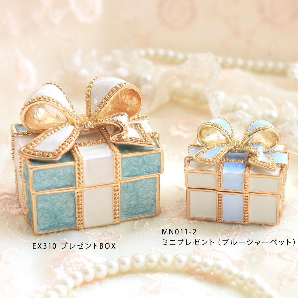 楽天市場】【正規品】 ジュエリーボックス ミニプレゼント ピィアース