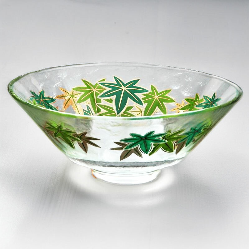 楽天市場】ガラス 抹茶碗 平茶碗 義山 青楓 超耐熱ガラス製 東太武朗作