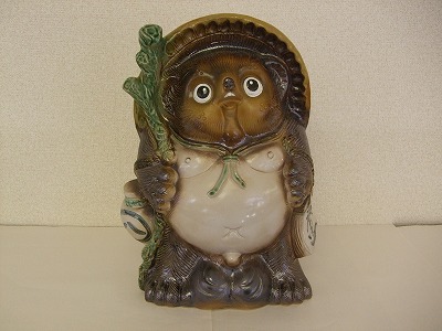 楽天市場】常滑狸 縁起物 狸 陶器 常滑焼 たぬき 和風 インテリア
