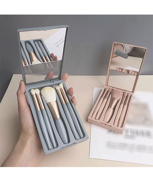 楽天市場】メイクブラシ セット 化粧筆 化粧ブラシ 5本セット ケース
