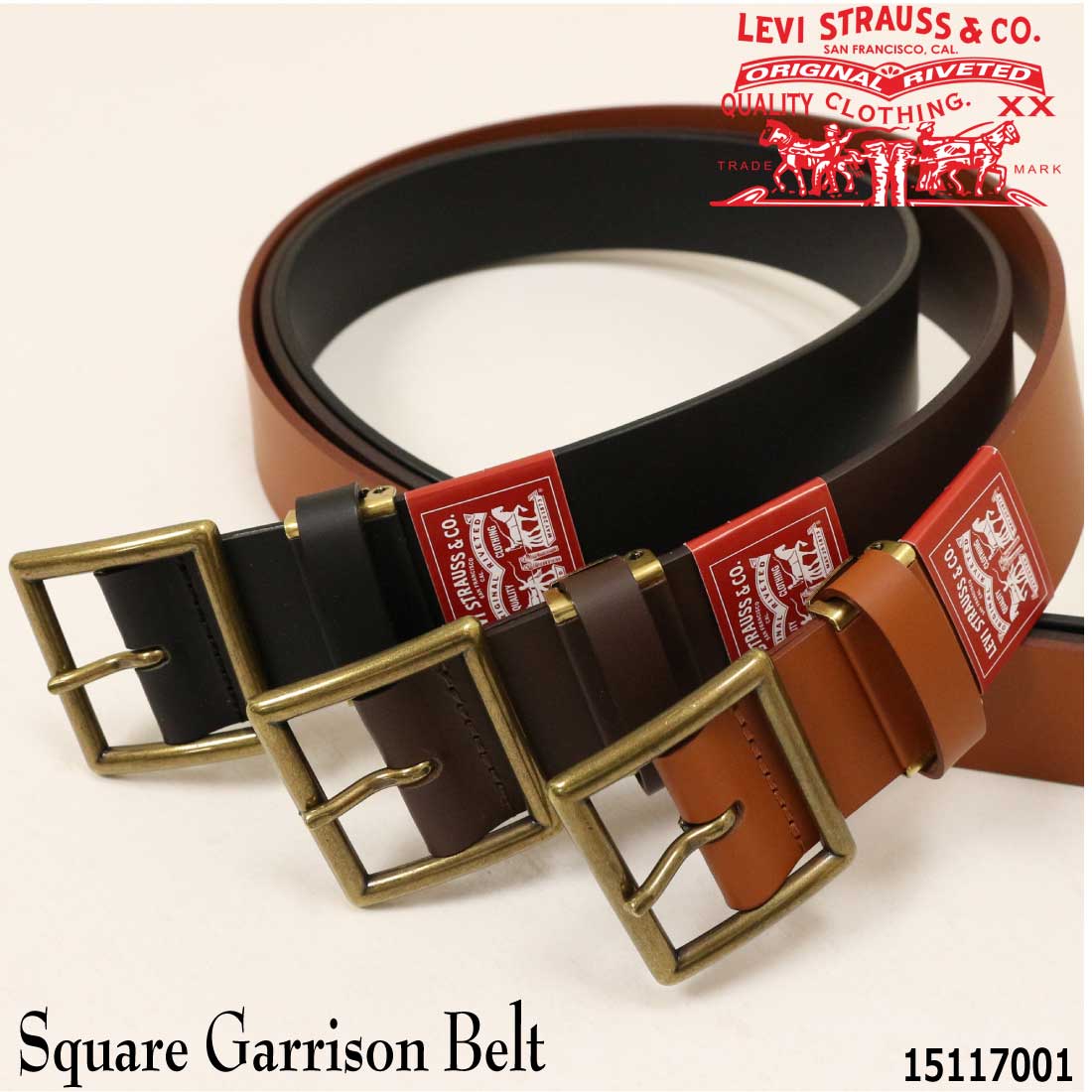 楽天市場】Levi's LEVI'S リーバイス ベルト 牛革 本革 レザーベルト