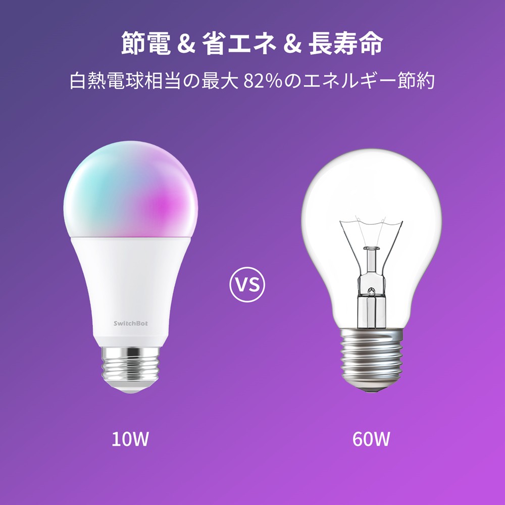 楽天市場】【お得な4点セット】SwitchBot スマート電球×4個 LED電球