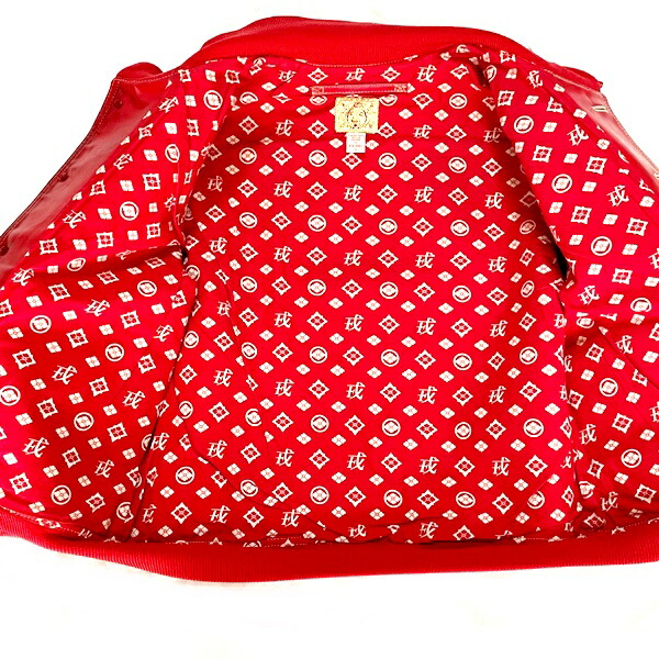 楽天市場】【中古】エヴィス 山根水軍 A-1 レザー ジャケット レッド