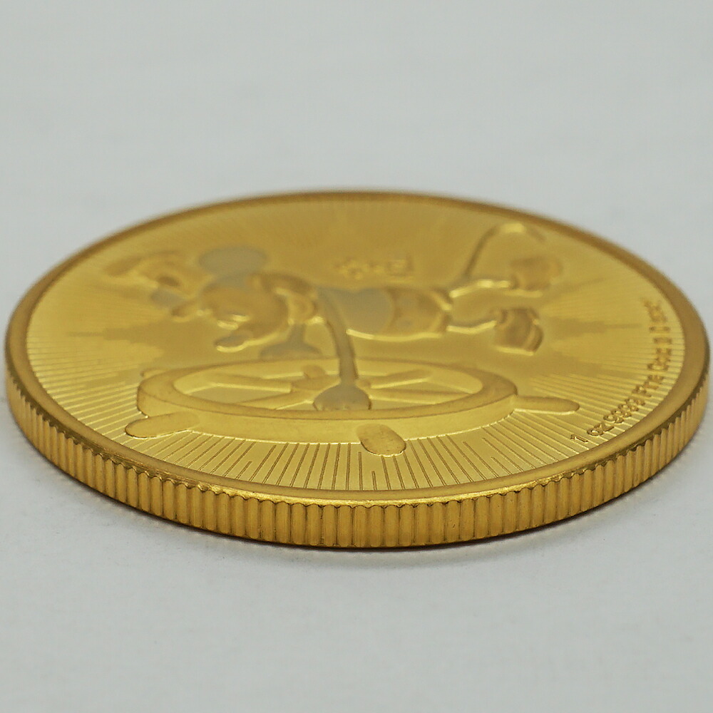 楽天市場】【中古AB/使用感小】 貨幣 純金 コイン 1oz 約31.1g Disney