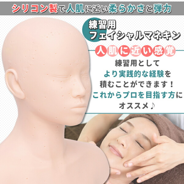 楽天市場】マネキン 練習 マネキンヘッド 頭 練習用 ヘッド マッサージ