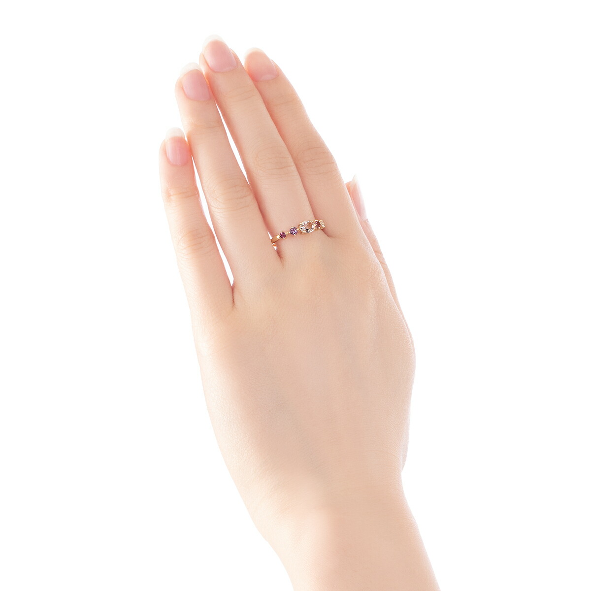 楽天市場】K10イエローゴールドマルチストーンリング : ジュエリーツツミ