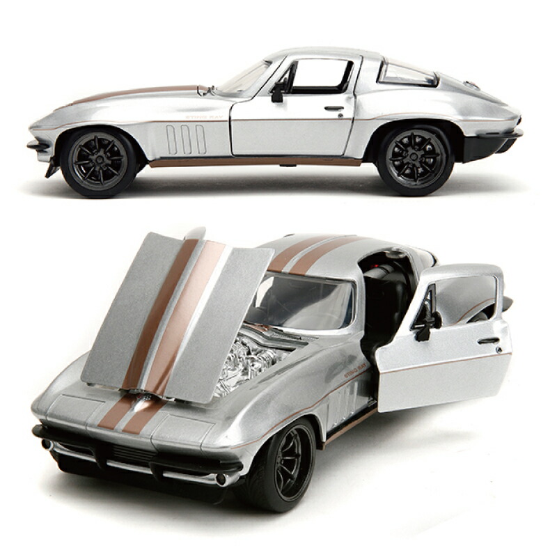楽天市場】JADATOYS BIGTIME [ 1966 Chevrolet Corvette SV ]JADA TOYS