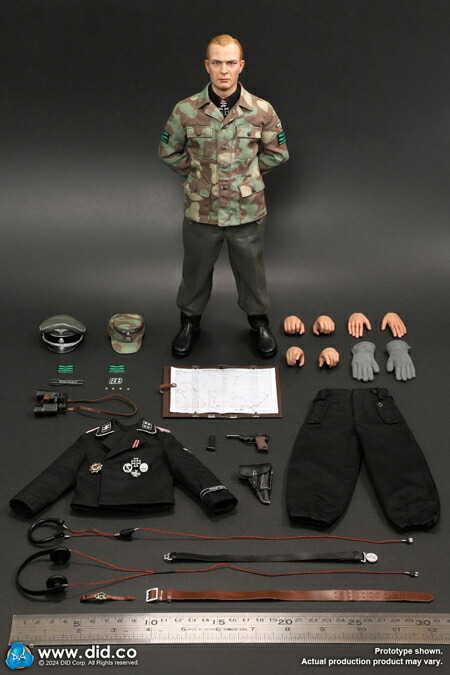 楽天市場】【DID】D80176 WW2 German Panzer Commander - Max Wünsche