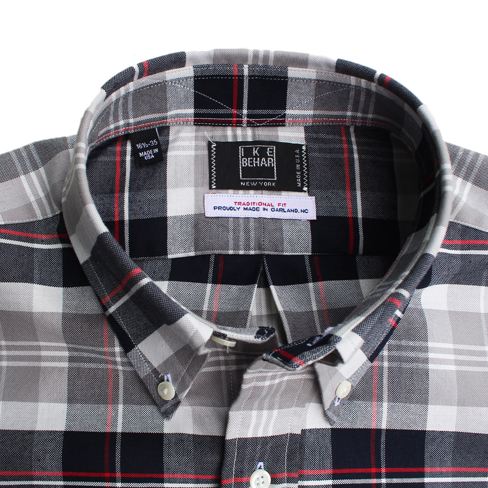 楽天市場】アイクベーハー IKE BEHAR TRADITIONAL FIT L/S B.D CHECK