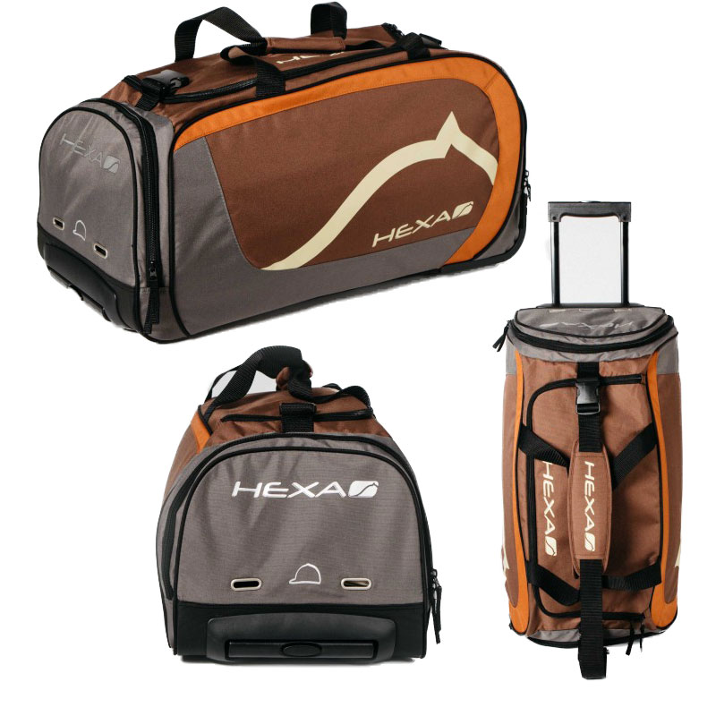 楽天市場】HEXA DELUXコンパクトトローリーバッグ : 乗馬用品