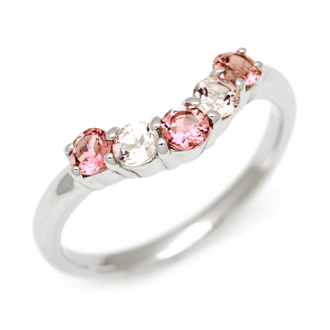 楽天市場】リング ピンクトルマリン モルガナイト シルバー925 : umu