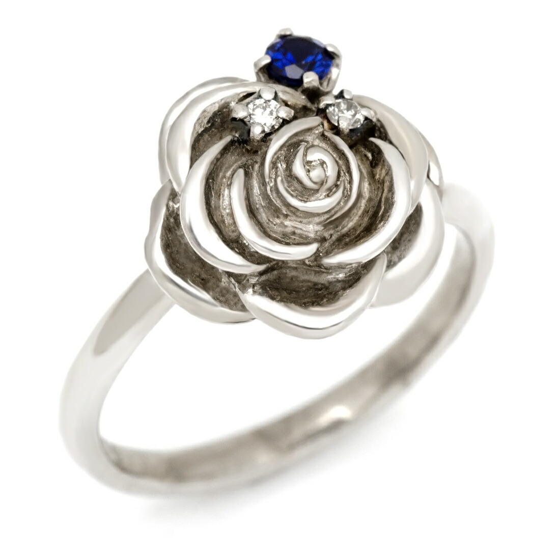 楽天市場】SS800円クーポン K18 バースストーン ローズ リング 「la