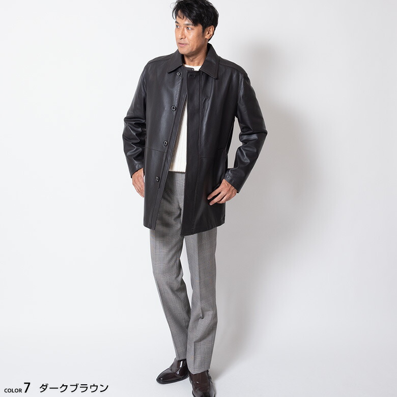 楽天市場】【3/11(水)2時まで クーポン＆ポイントUP】レザーコート