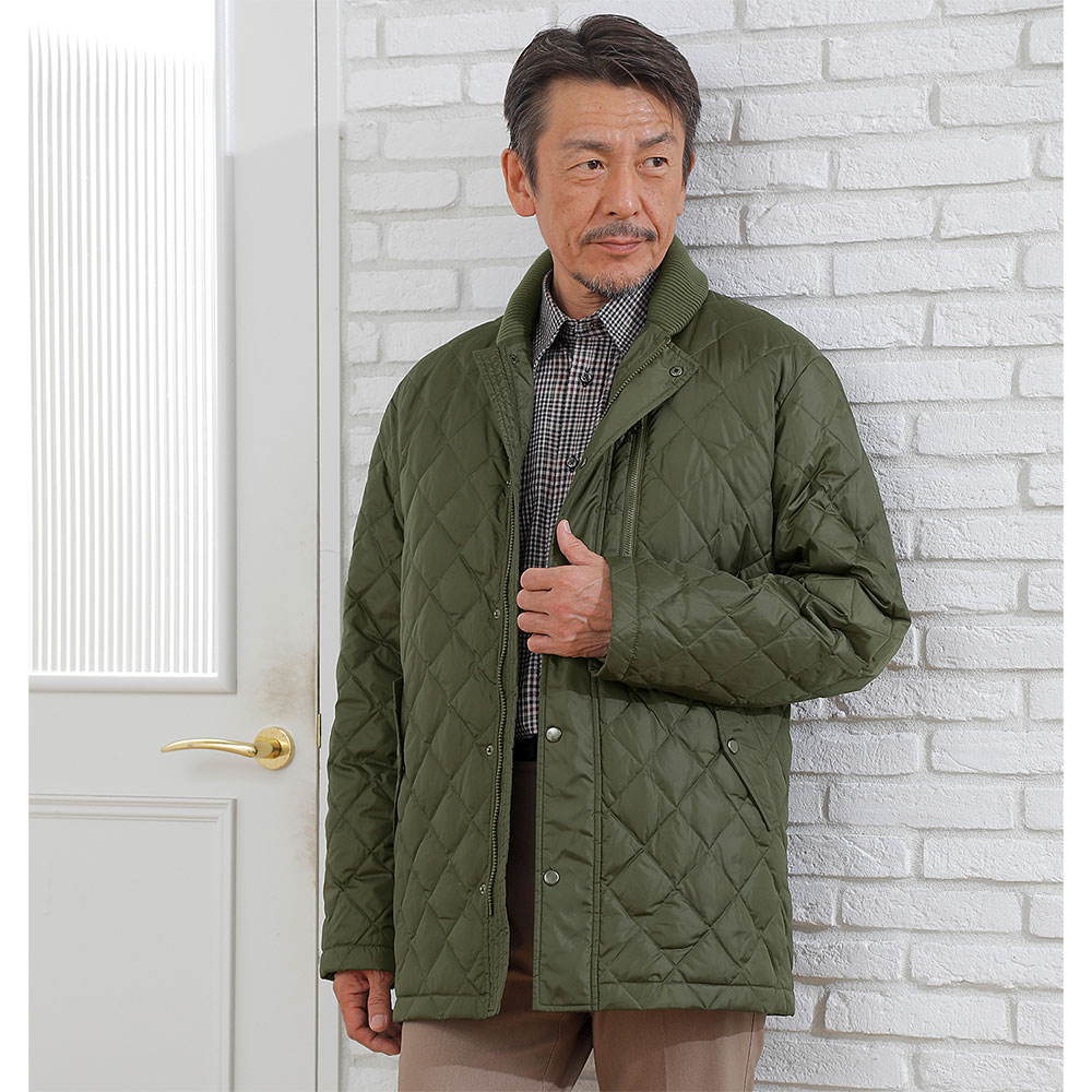 楽天市場】ダウンジャケット メンズ 撥水 キルティング フィルパワー