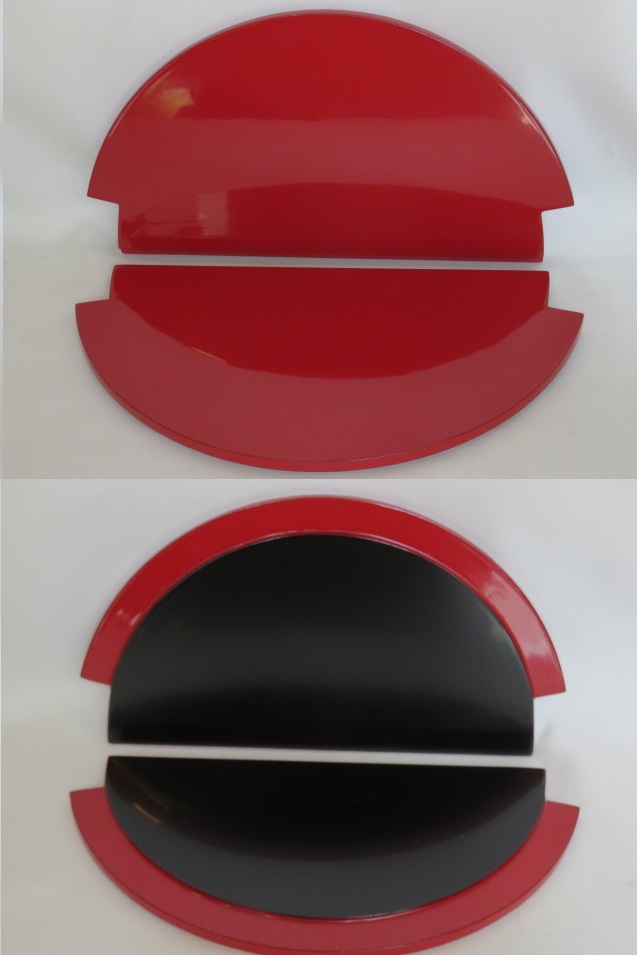 楽天市場】（四月◇特売品）輪島塗 巧菁作 朱 銀箍 真手桶水指 江岑好