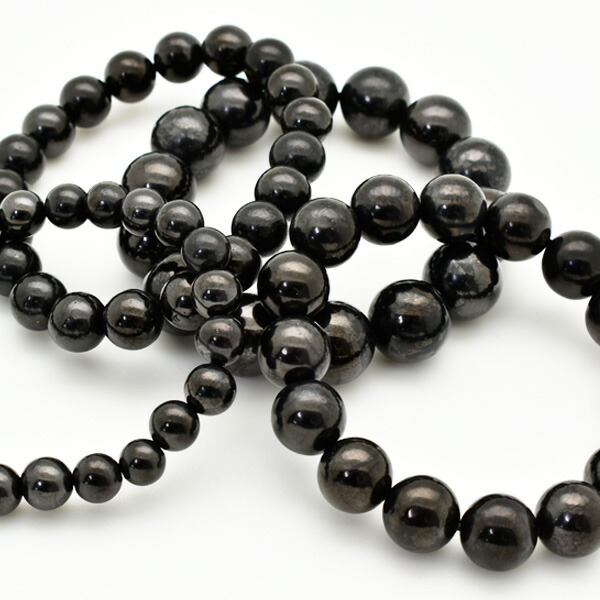 楽天市場】シュンガイト ブレスレット シュンガ石 【約10mm×20珠前後