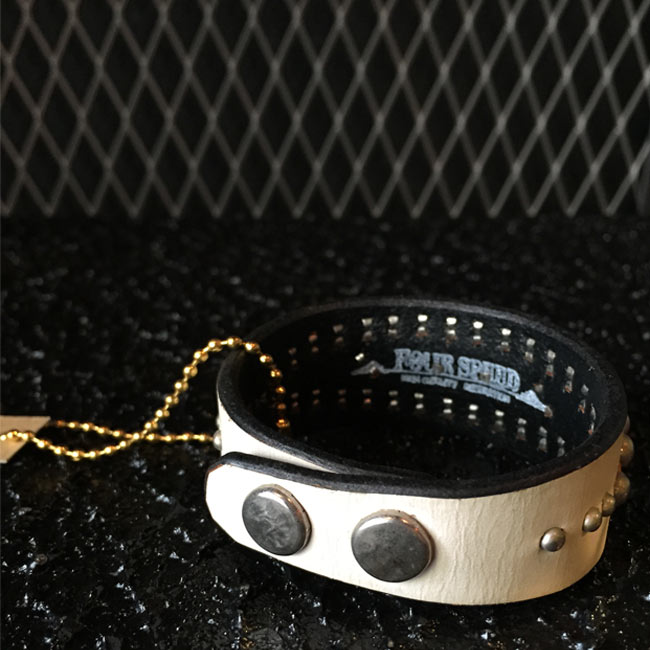 fourspeed co. フォースピード スタッズ 長財布 M109982743 - 小物サボ