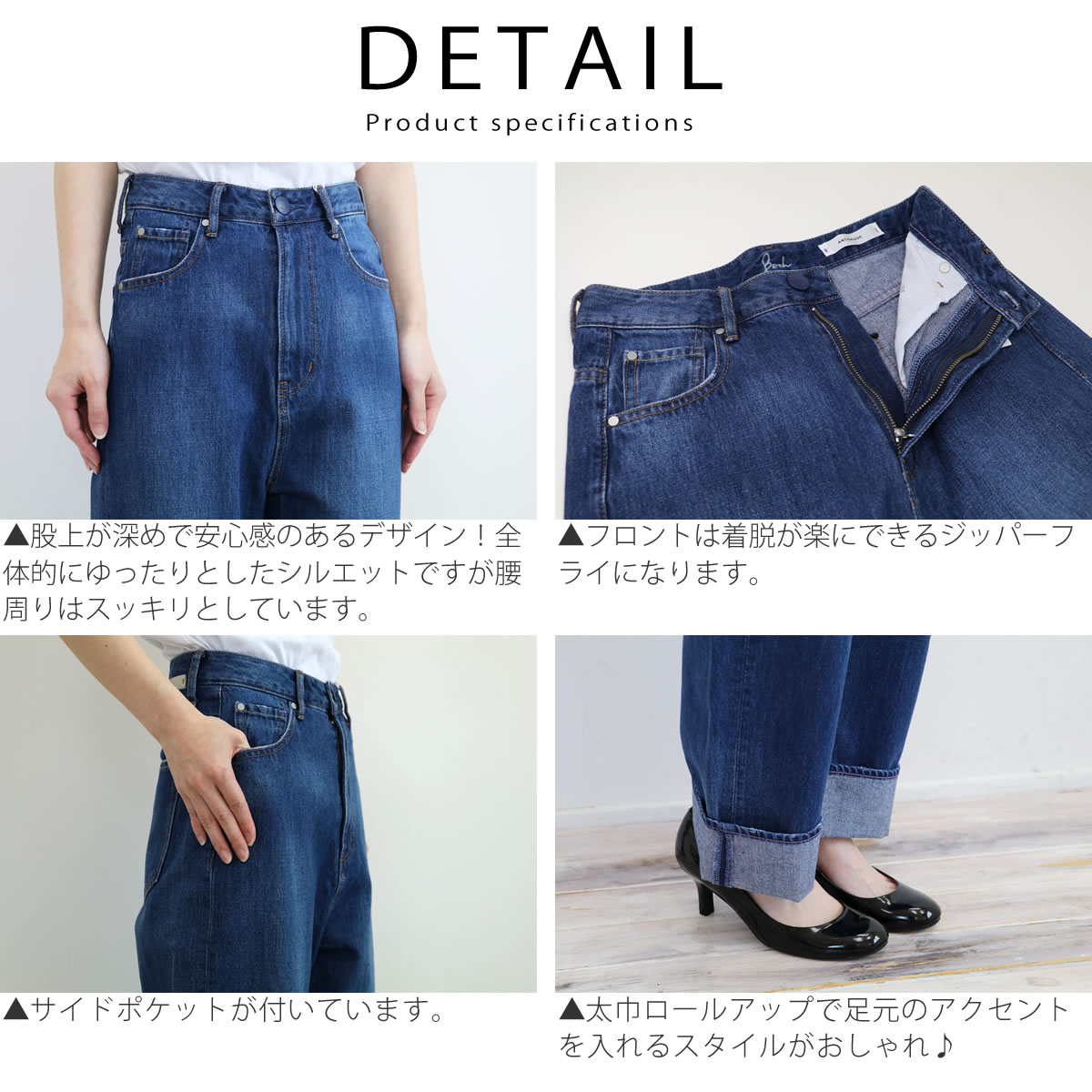 楽天市場】Antgauge アントゲージ ドレスジーンズ ルーズストレート