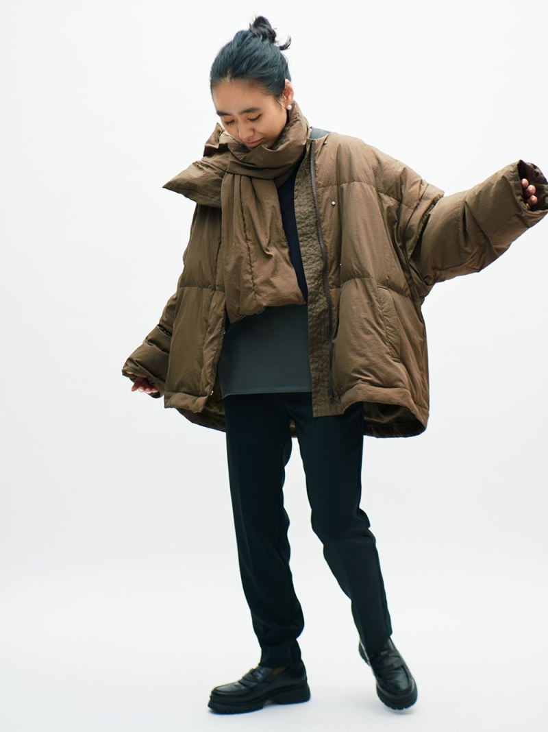 楽天市場】【emmi atelier】金子綾 ecoマルチウェイダウン emmi エミ