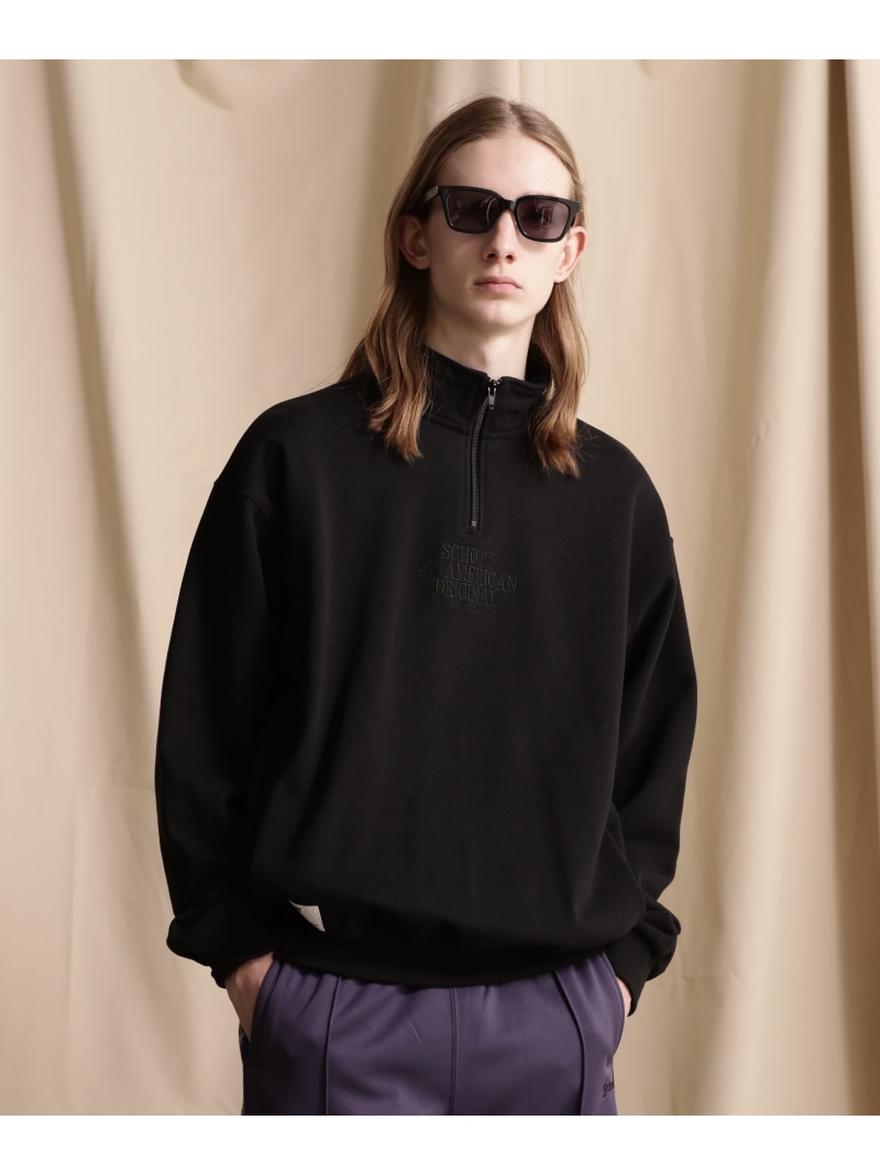 楽天市場】【SALE／40%OFF】HALF ZIP SWEAT/ハーフジップスウェット