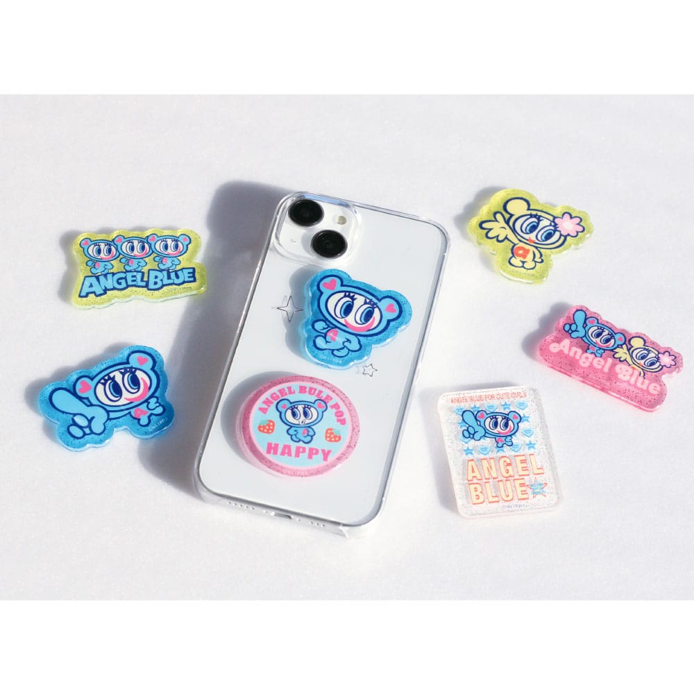 楽天市場】【エンジェルブルー】シークレットアクリルステッカー≪単品