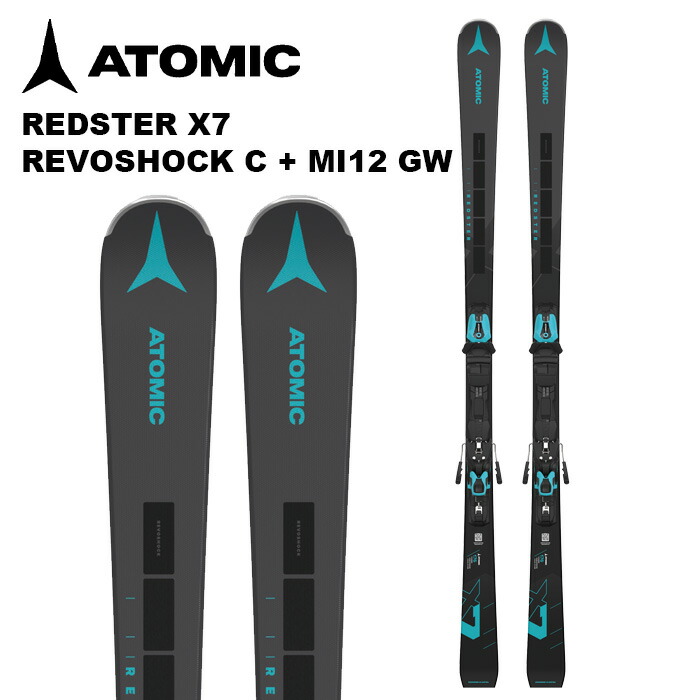 楽天市場】ATOMIC アトミック スキー板 REDSTER X7 REVOSHOCK C + M 12