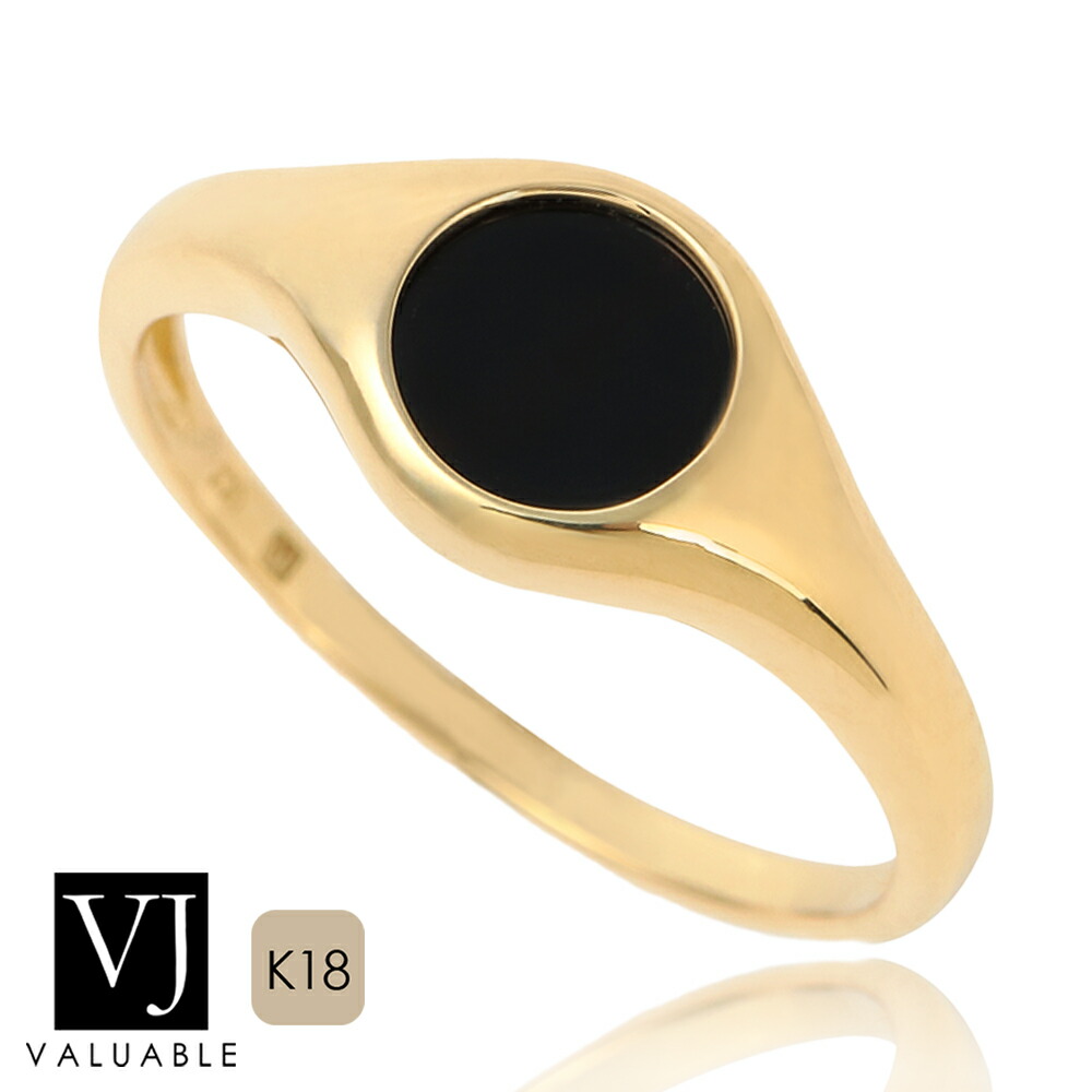 楽天市場】VJ 【 ブイジェイ 】 18金 リング メンズ 18k イエロー