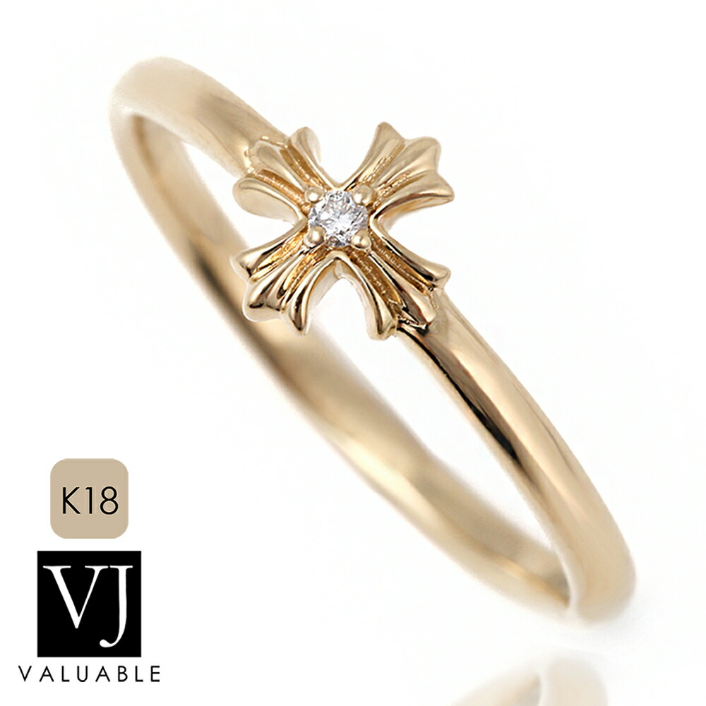 楽天市場】VJ 【 ブイジェイ 】 ダイヤモンド 18金 リング メンズ