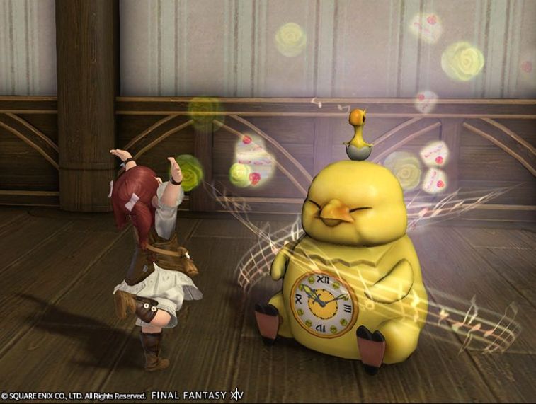 楽天市場】ファイナルファンタジー 14 でぶチョコボのアラームクロック