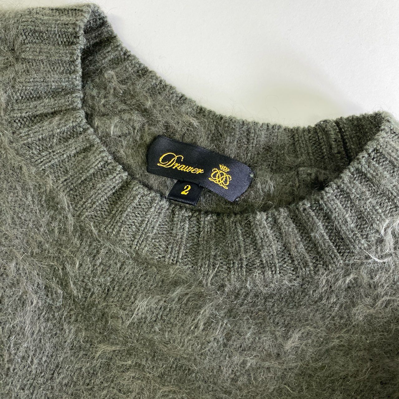 楽天市場】Drawer ドゥロワー 6513-299-0823 カシミアファー ニット