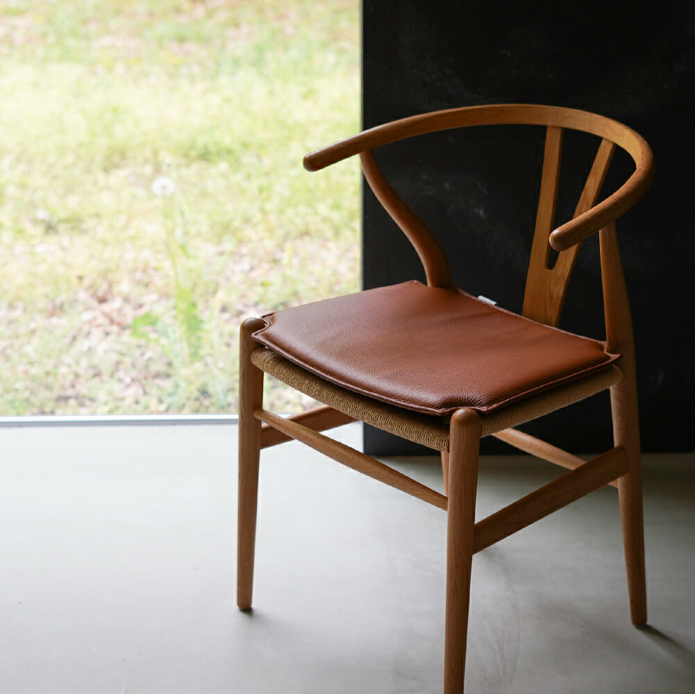 楽天市場】CH24（Yチェア）Yチェア 専用 レザークッション CARL HANSEN