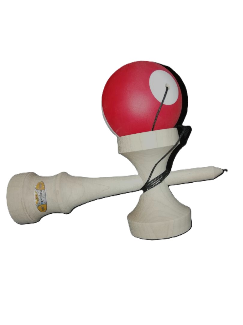 楽天市場】けん玉 山形工房 RESHAPE-5シリーズ リ。シェープ 赤色