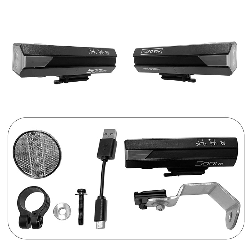 楽天市場】(即納)BROMPTON ブロンプトン 500Lm Front Light 500