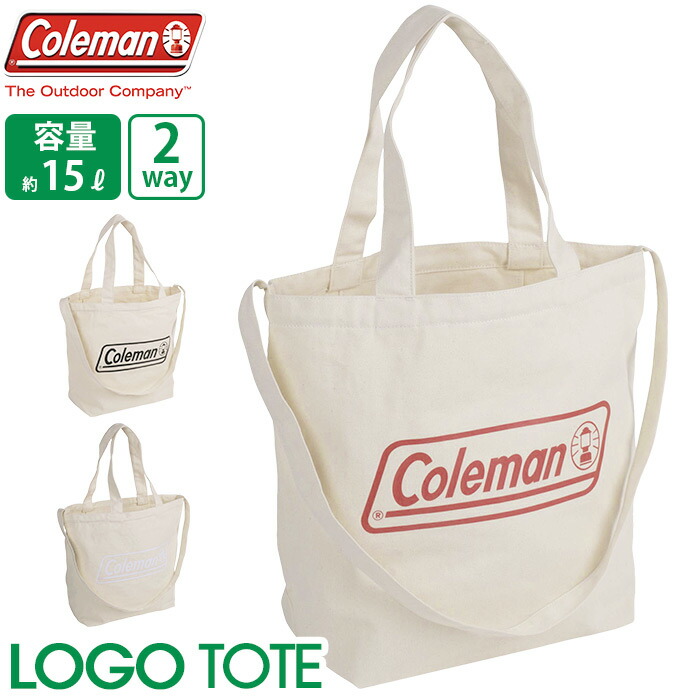 楽天市場】Coleman コールマン LOGO TOTE ロゴ トート 正規品 メンズ
