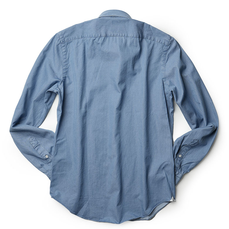 楽天市場】【30%OFF!】フィナモレ シャツ シャンブレー カッタウェイ