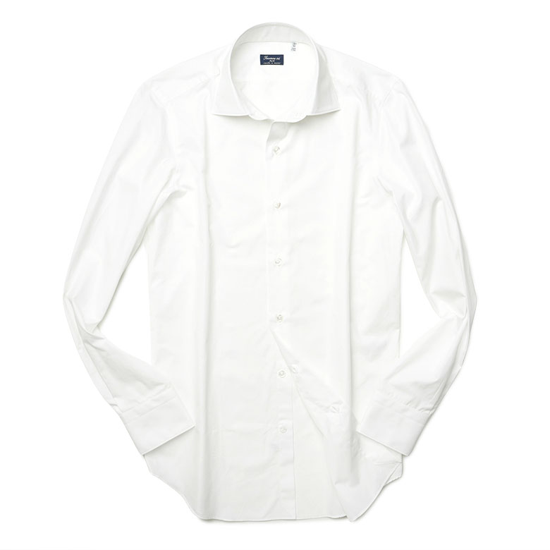 楽天市場】【30%OFF!】フィナモレ シャツ ALUMO生地 ドレスシャツ