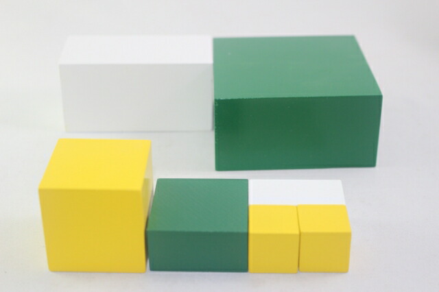 楽天市場】モンテッソーリ 2の累乗キューブ Power of 2 Cube