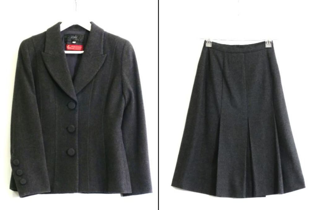 美品✨ 銀座マギー ウール カシミヤ パンツ スーツ セットアップ 近年