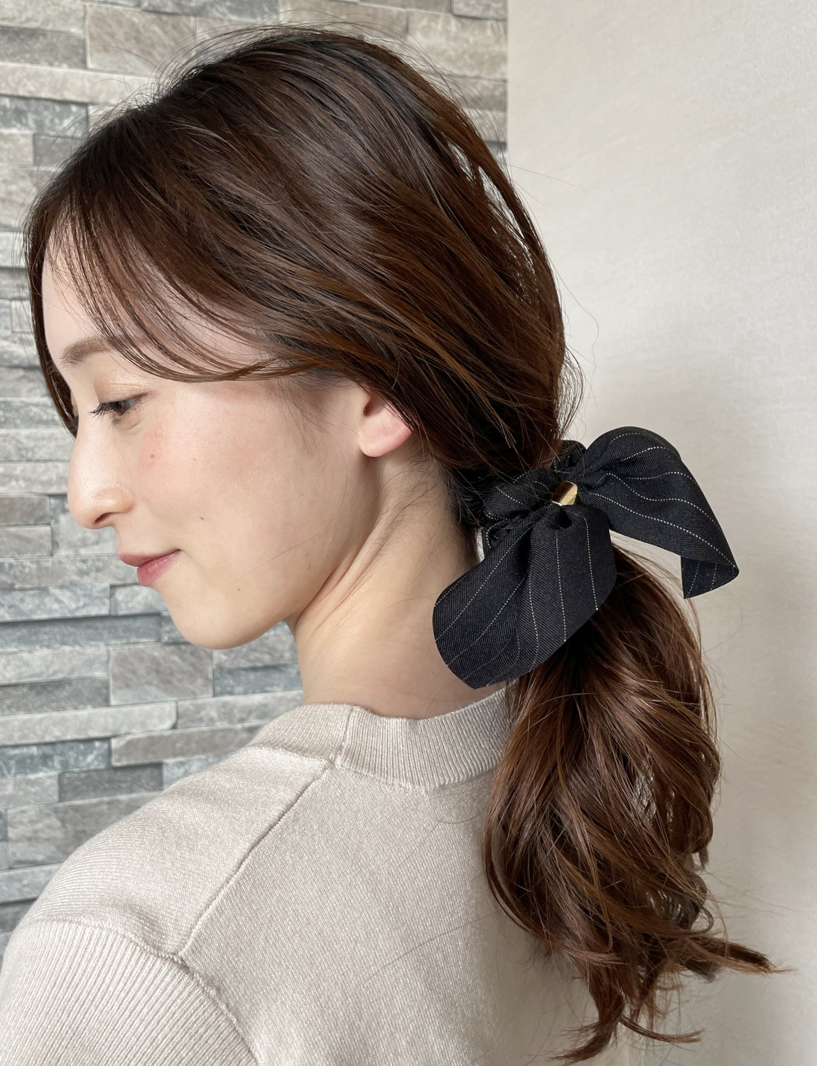 楽天市場】【20％OFFクーポン限定配布】 シュシュ リボン 大人 ヘア