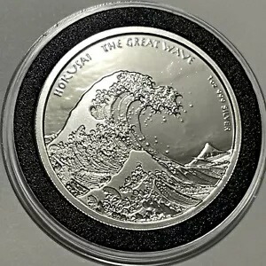 楽天市場】葛飾北斎銀貨の通販